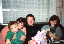 (1990-02) Visite d'Alain, Bea et Yohann